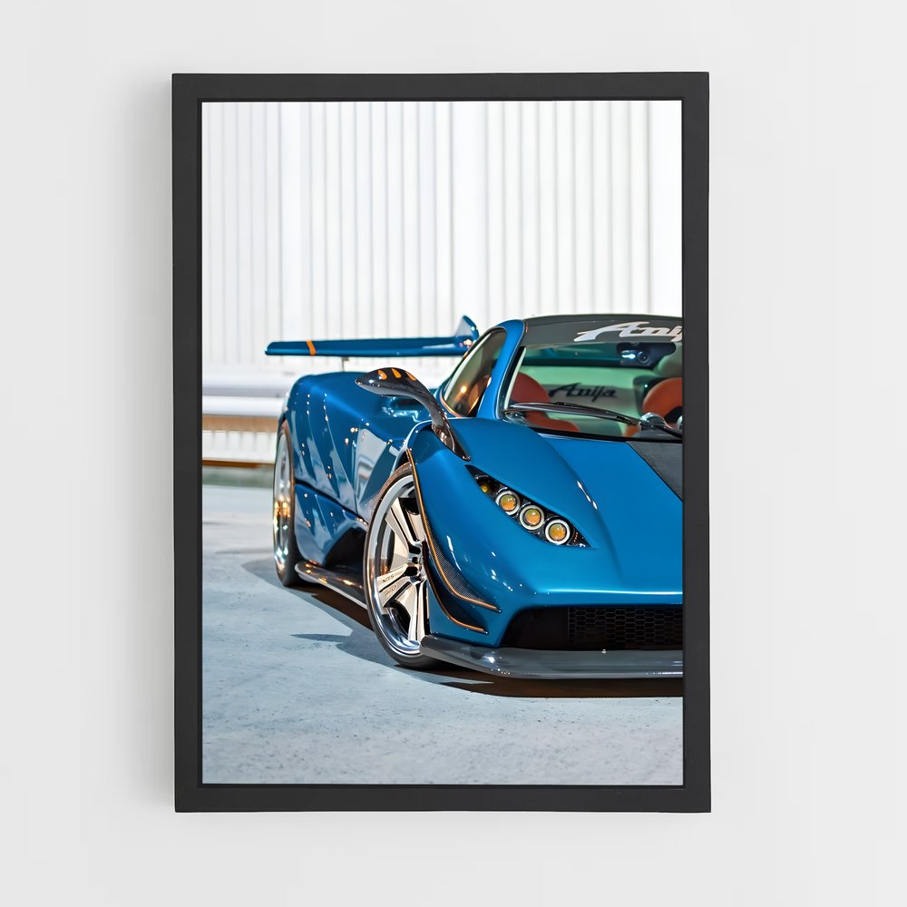 Poster Zonda Mystique – affiche Pagani (vue 2)